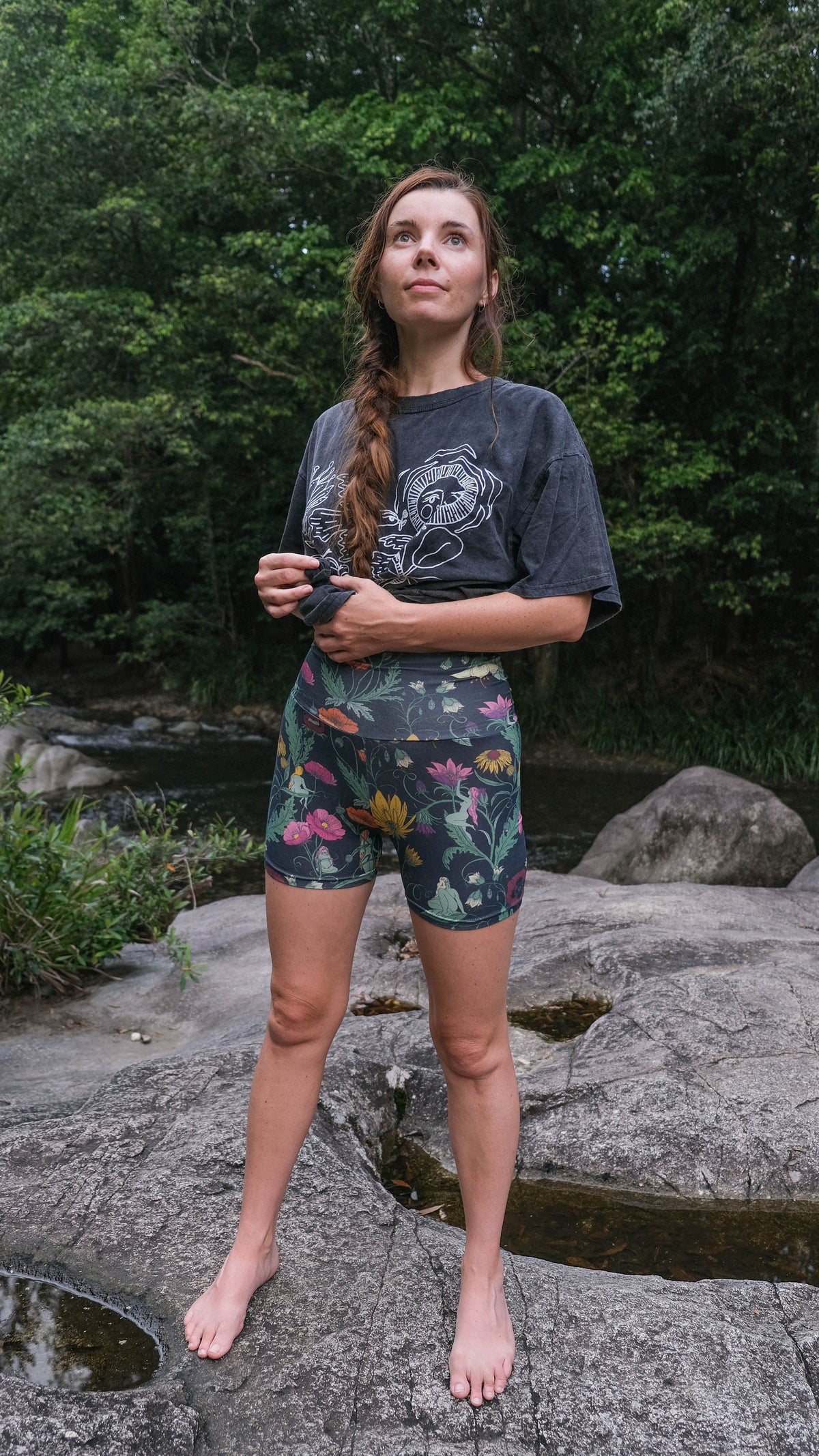 T-shirt - Black Stonewash - You're True Nature