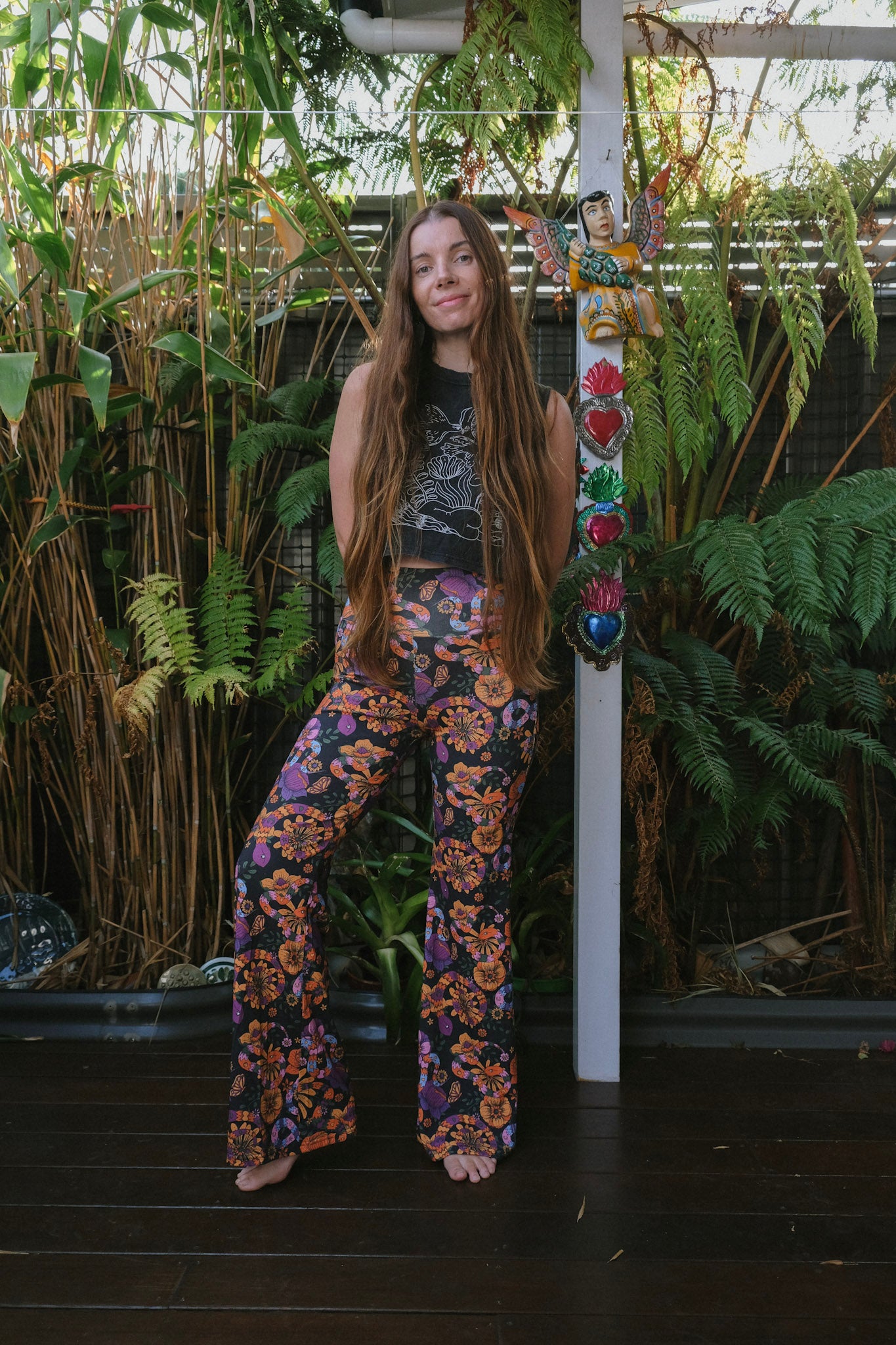 Long Flares - Snakes and Blooms - Black