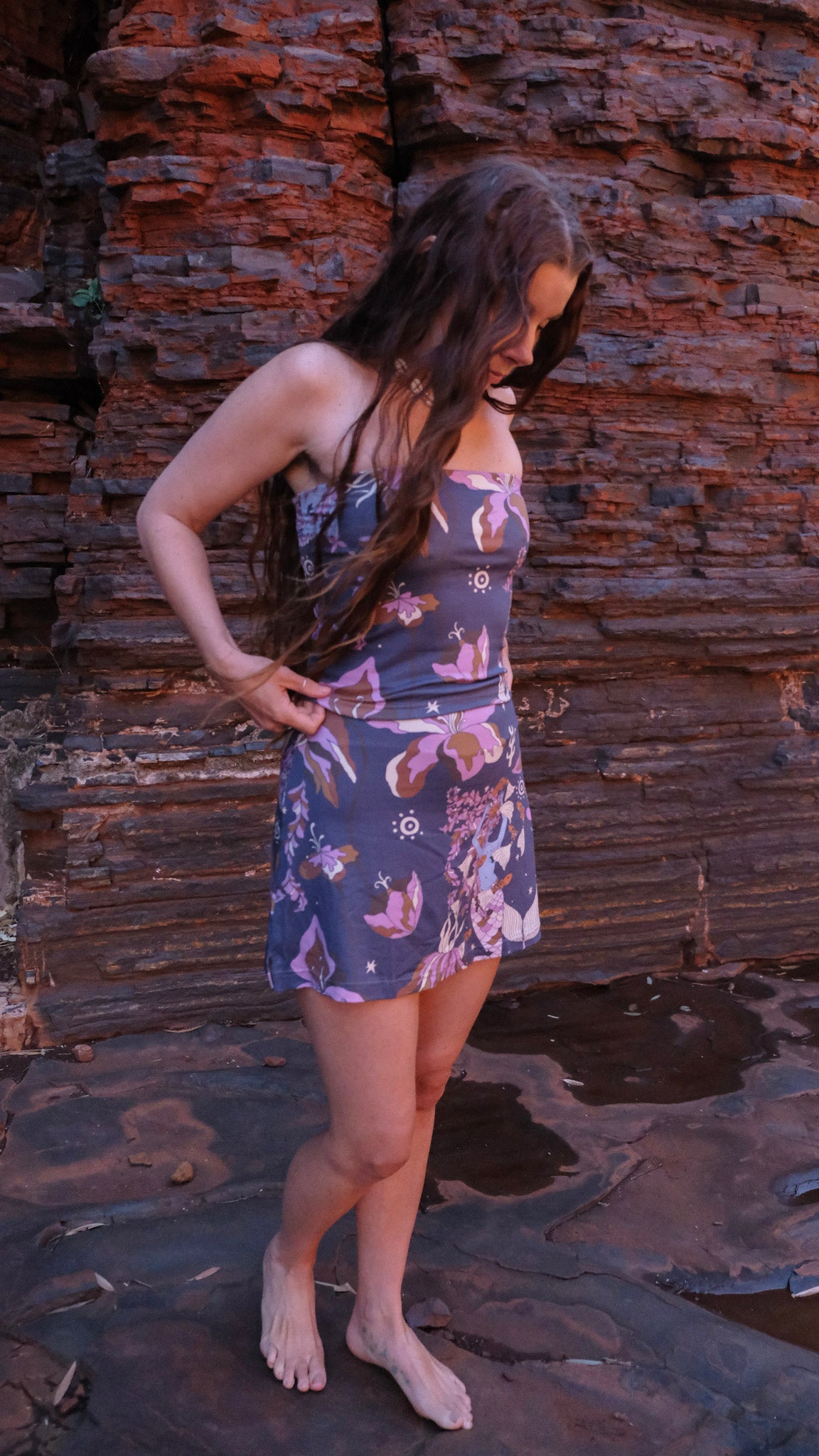 Indigo Mermaid - Skort