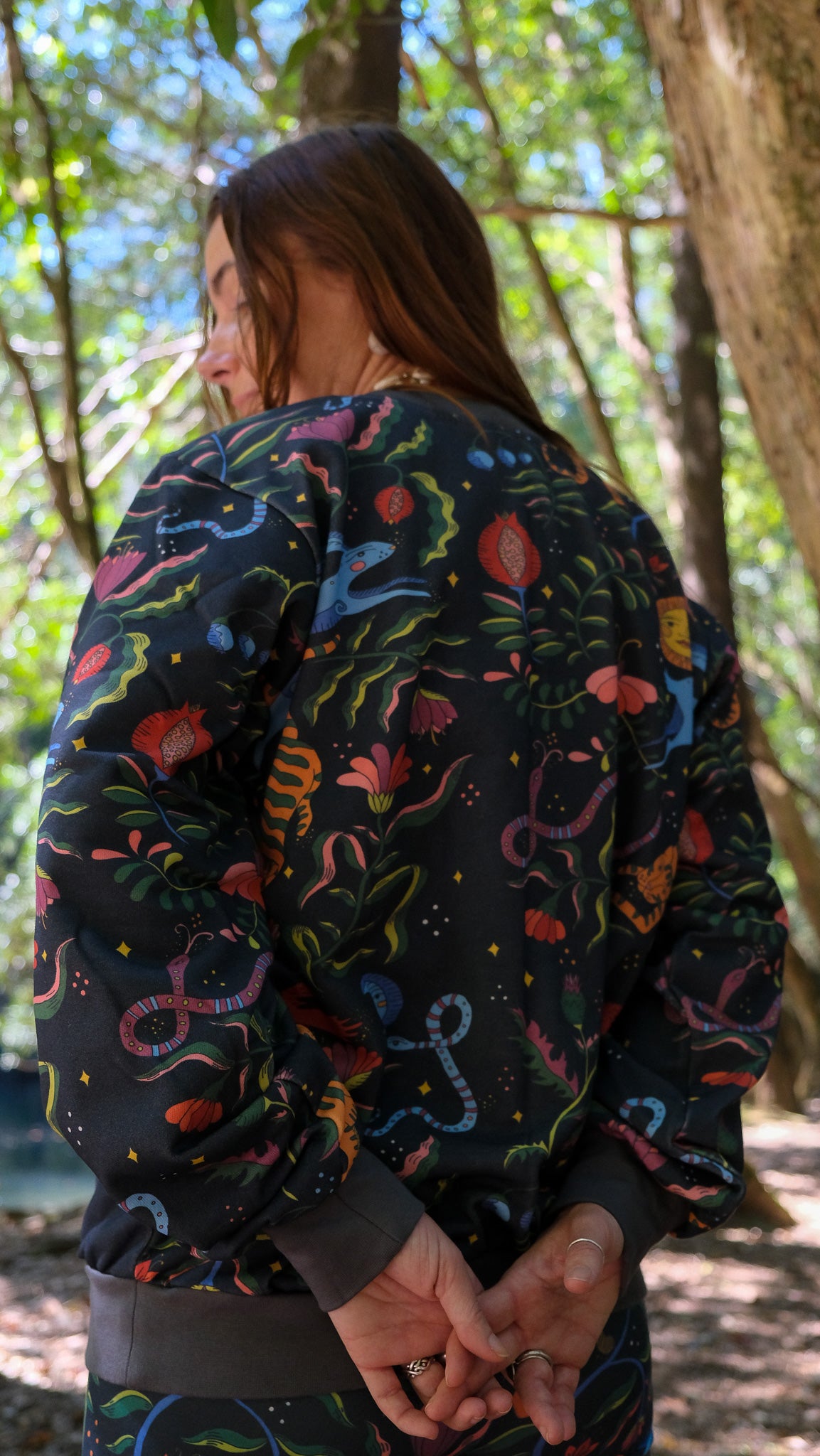 Sloppy Joe Jumper - Winter Mythic - Charcoal