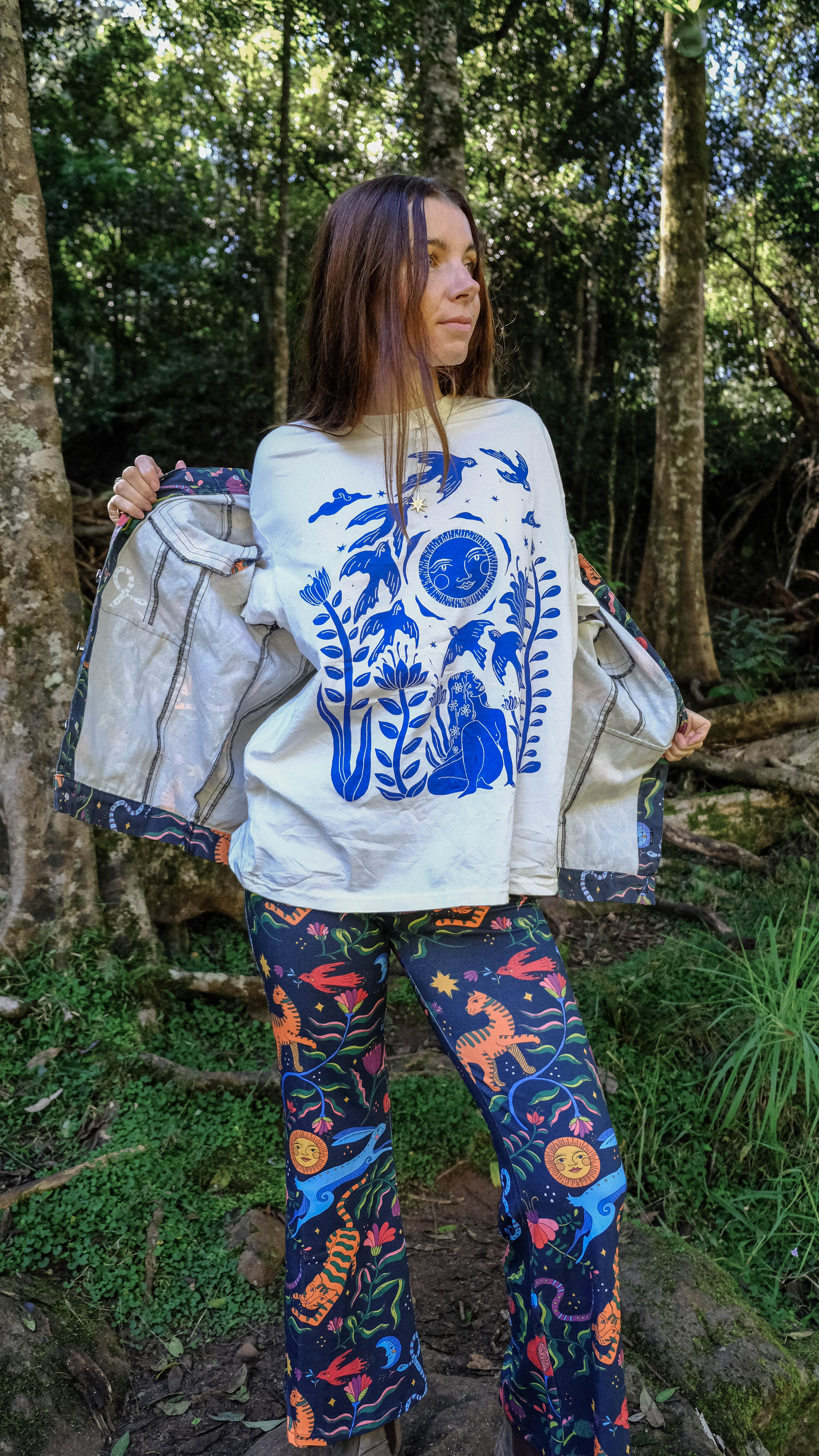 T-shirt - Natural white - Moongazer