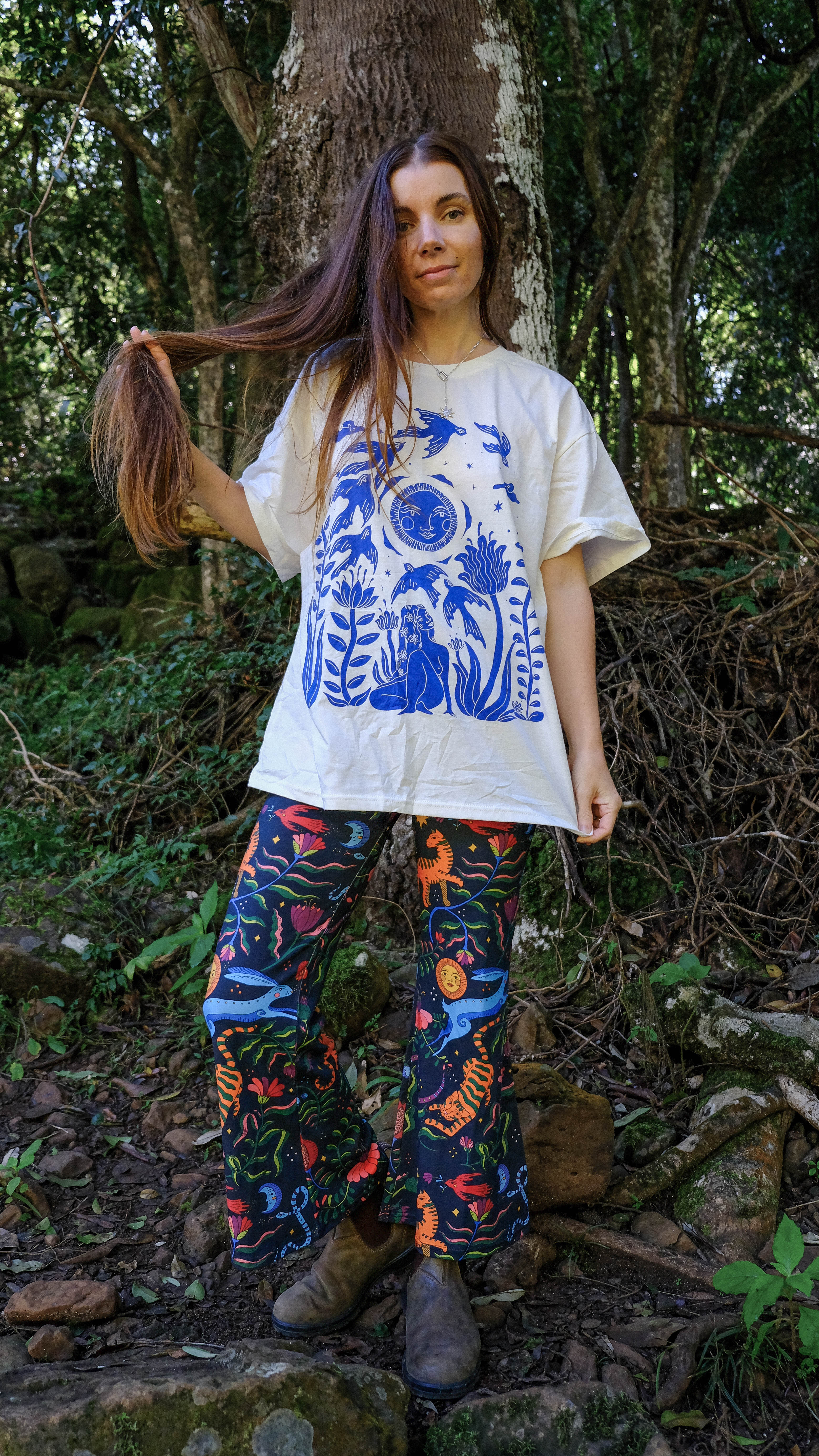 T-shirt - Natural white - Moongazer