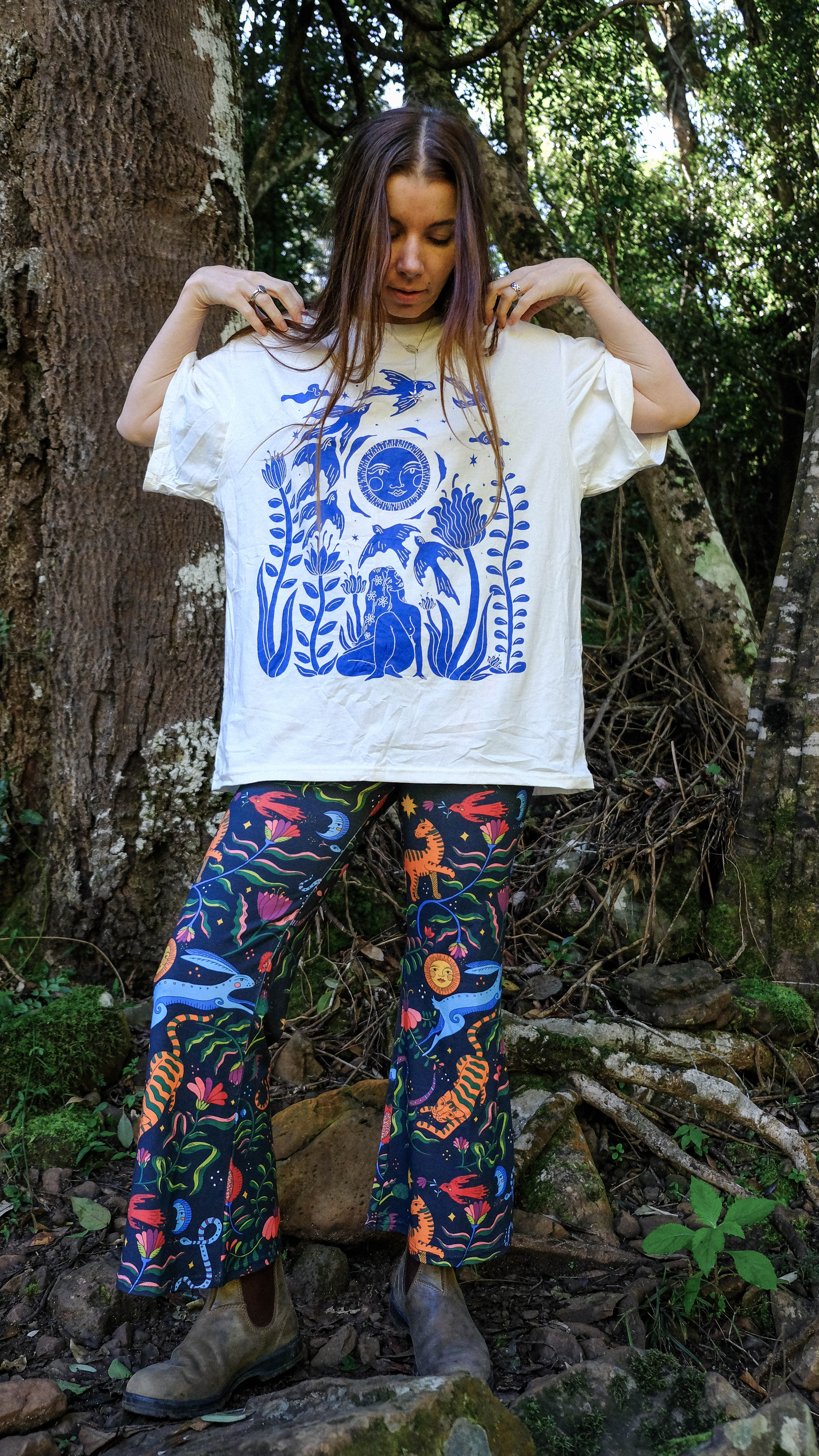 T-shirt - Natural white - Moongazer