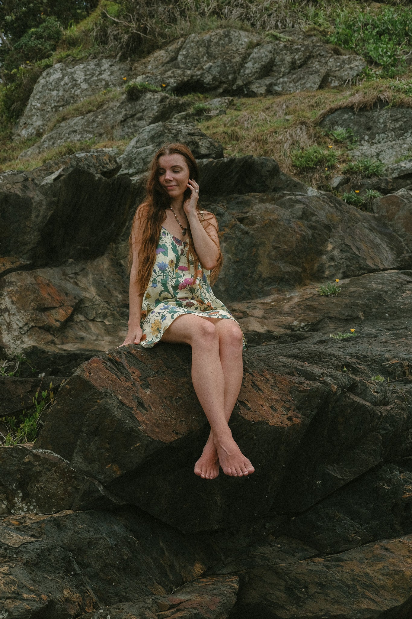 Lucia Mini Dress - Nymphs - Butter