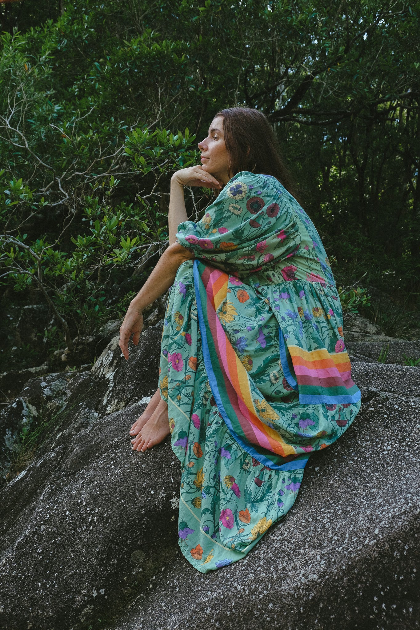 Frida Maxi Dress - Nymphs - Sage