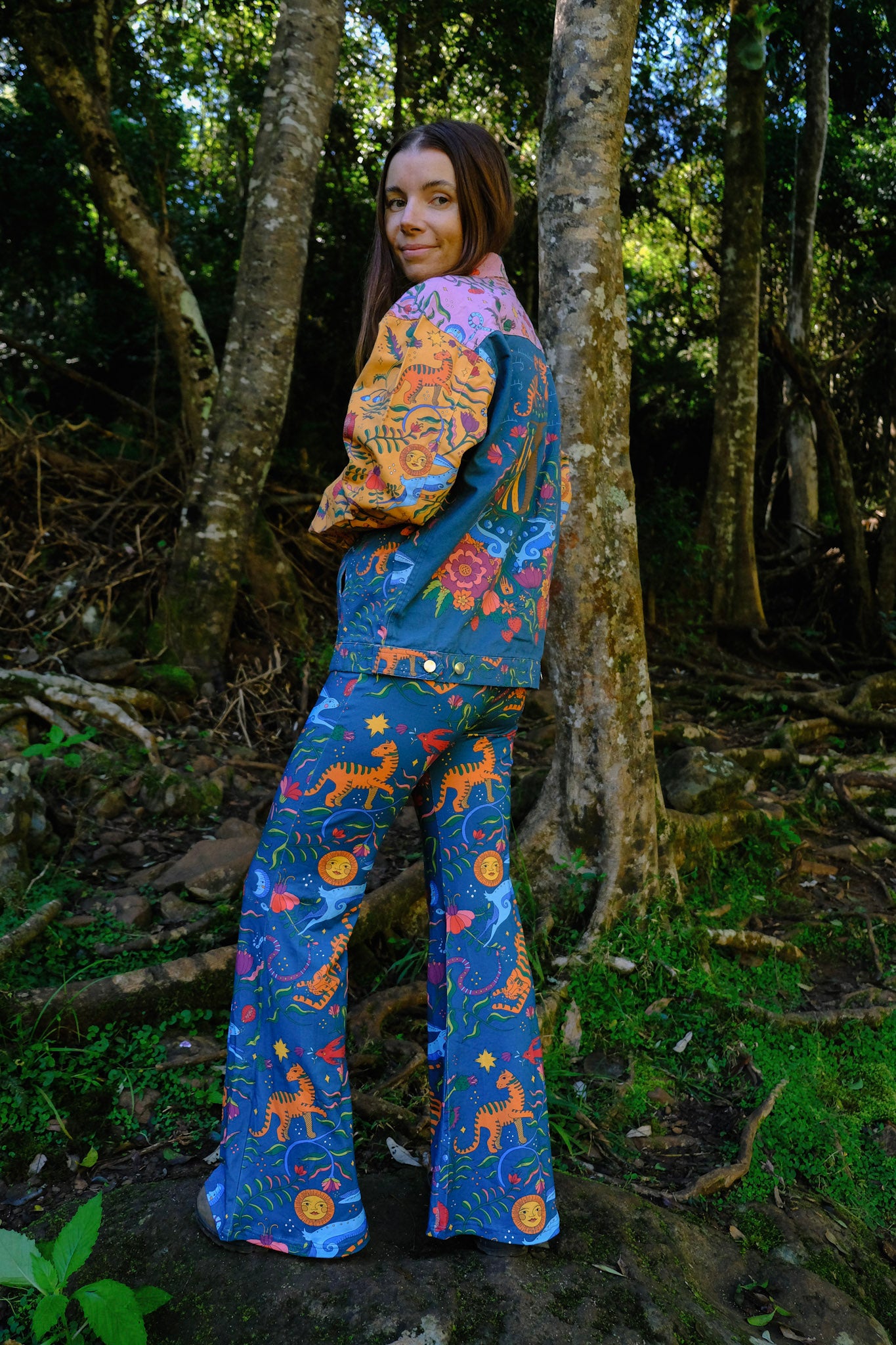 Long Flares - Winter Mythic - Turquoise