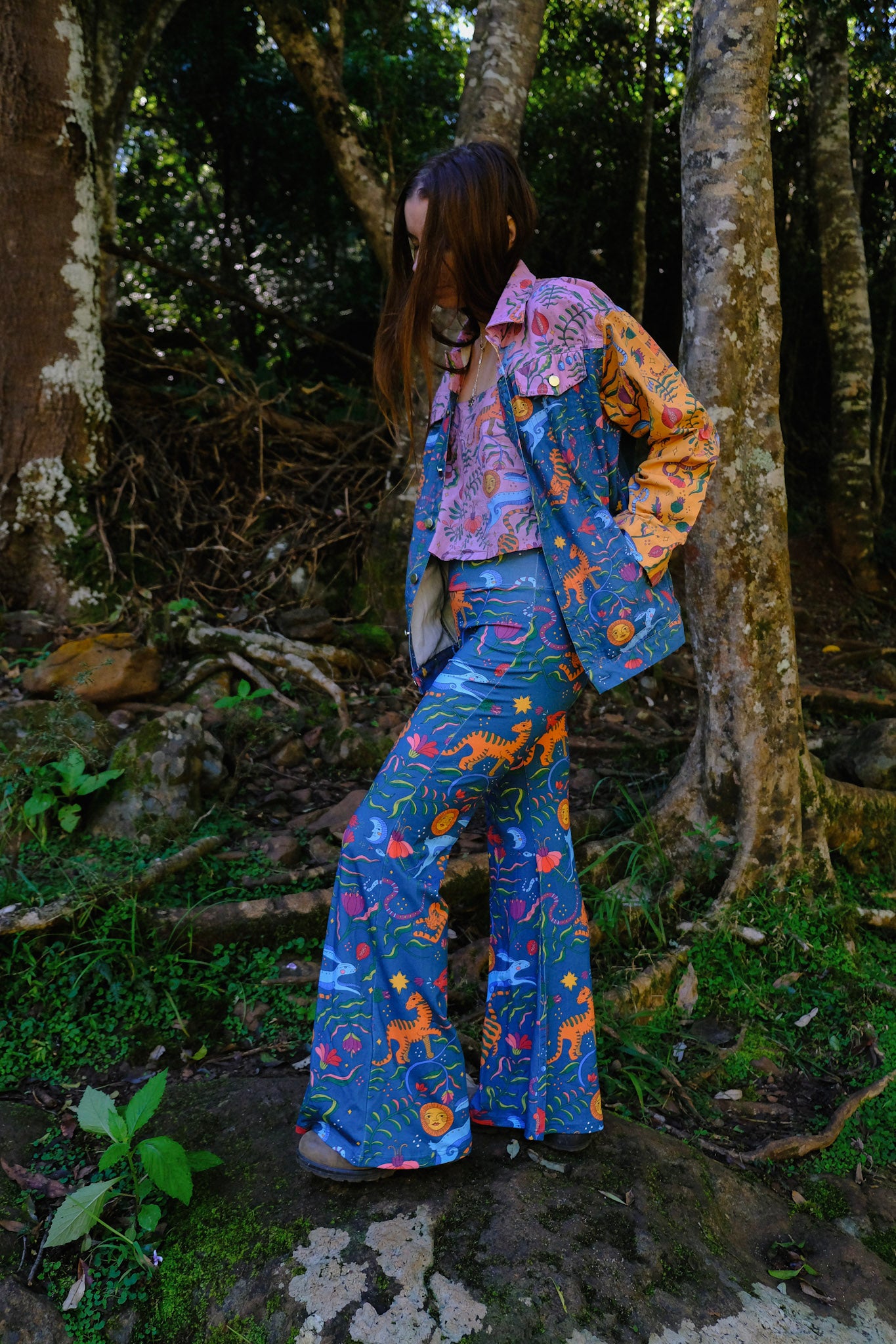 Long Flares - Winter Mythic - Turquoise