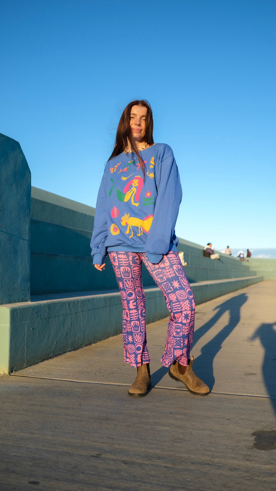 Queens Jumper - Cobalt