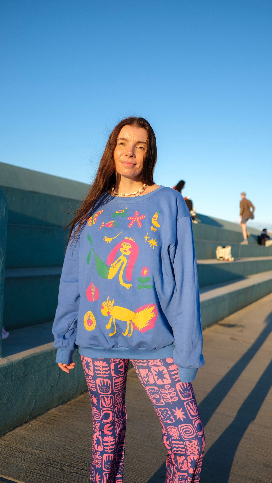 Queens Jumper - Cobalt