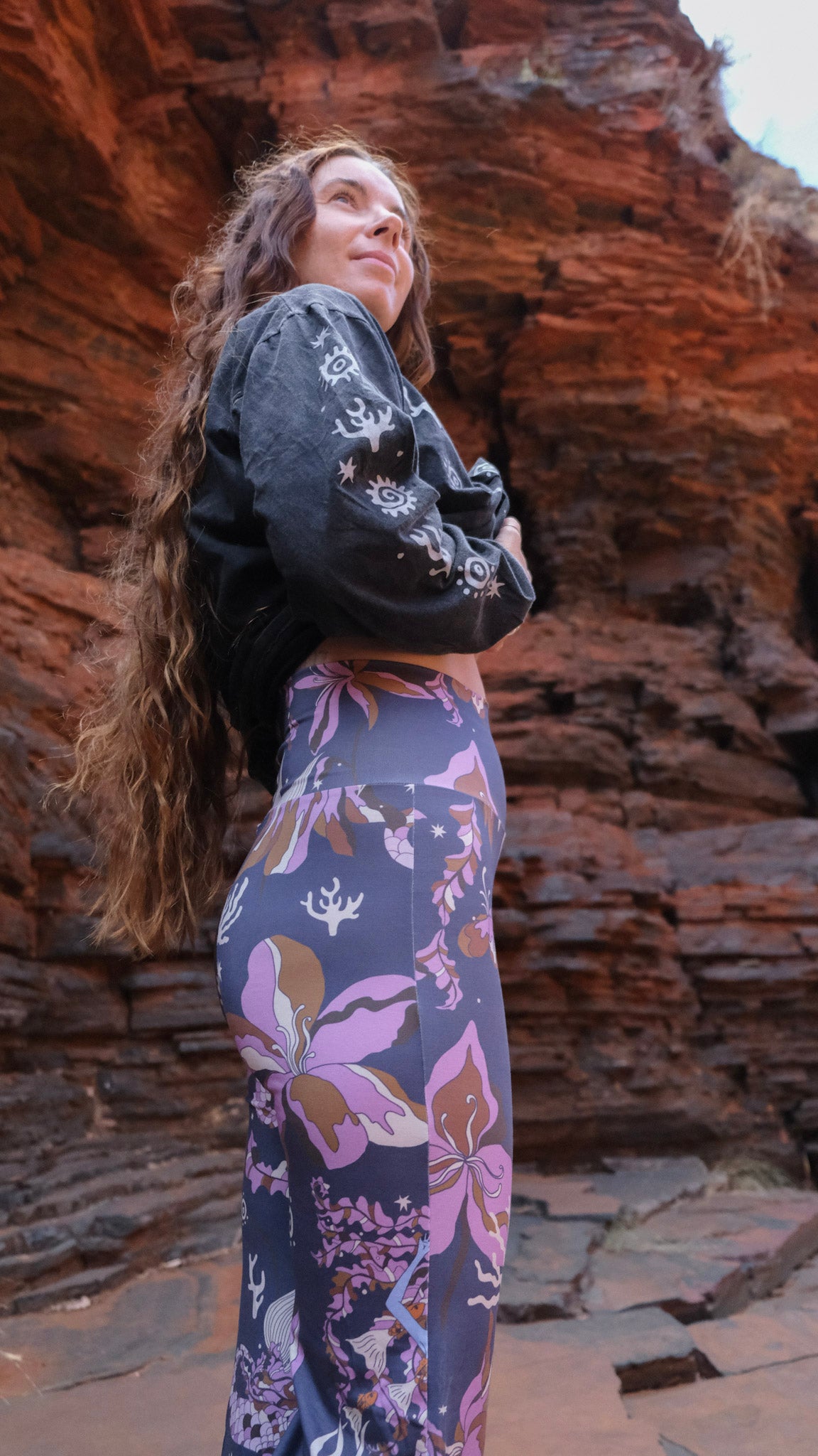 Long Flares - Indigo Mermaids