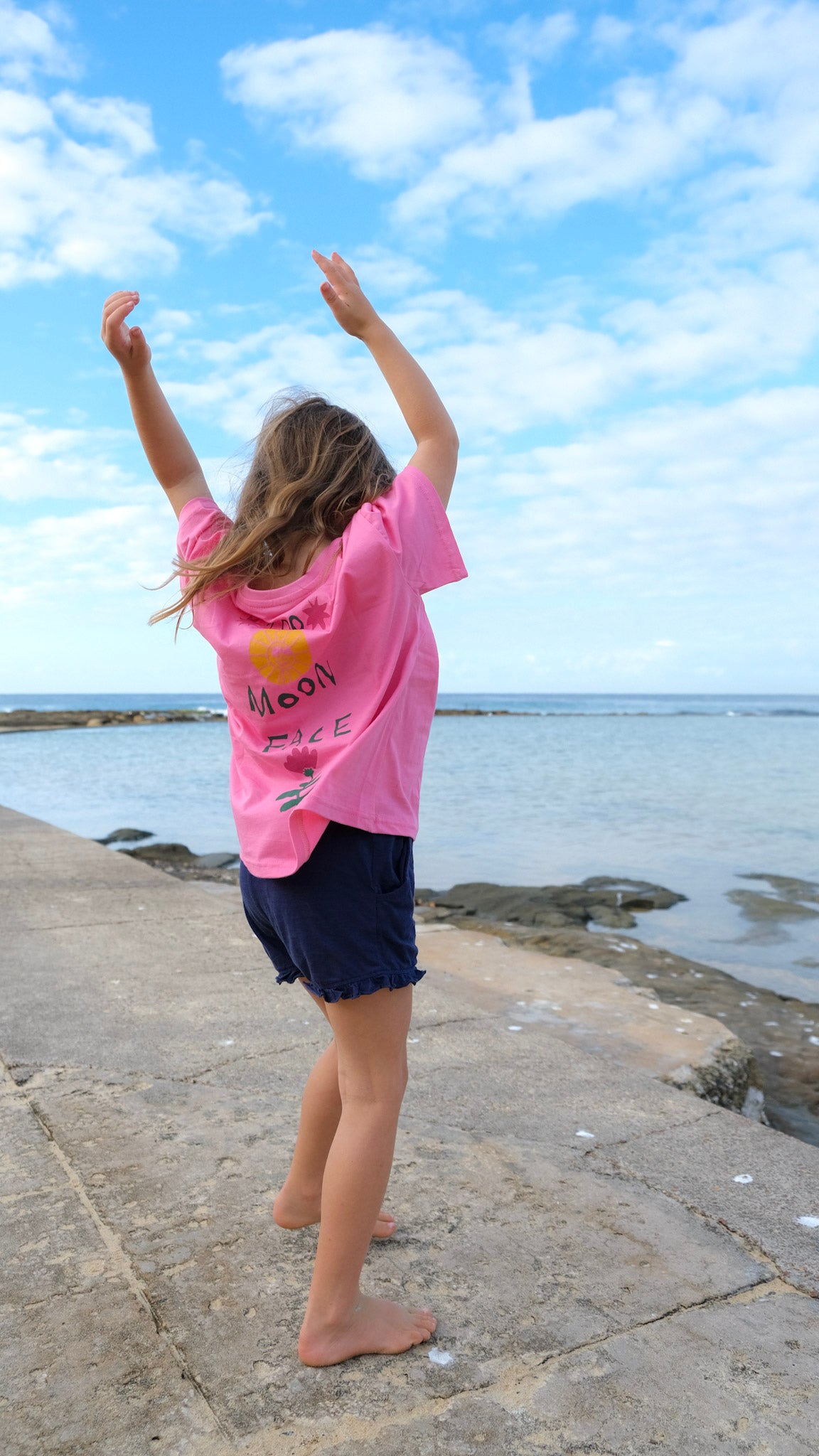 KIDS Queens Oversized T-shirt - PINK