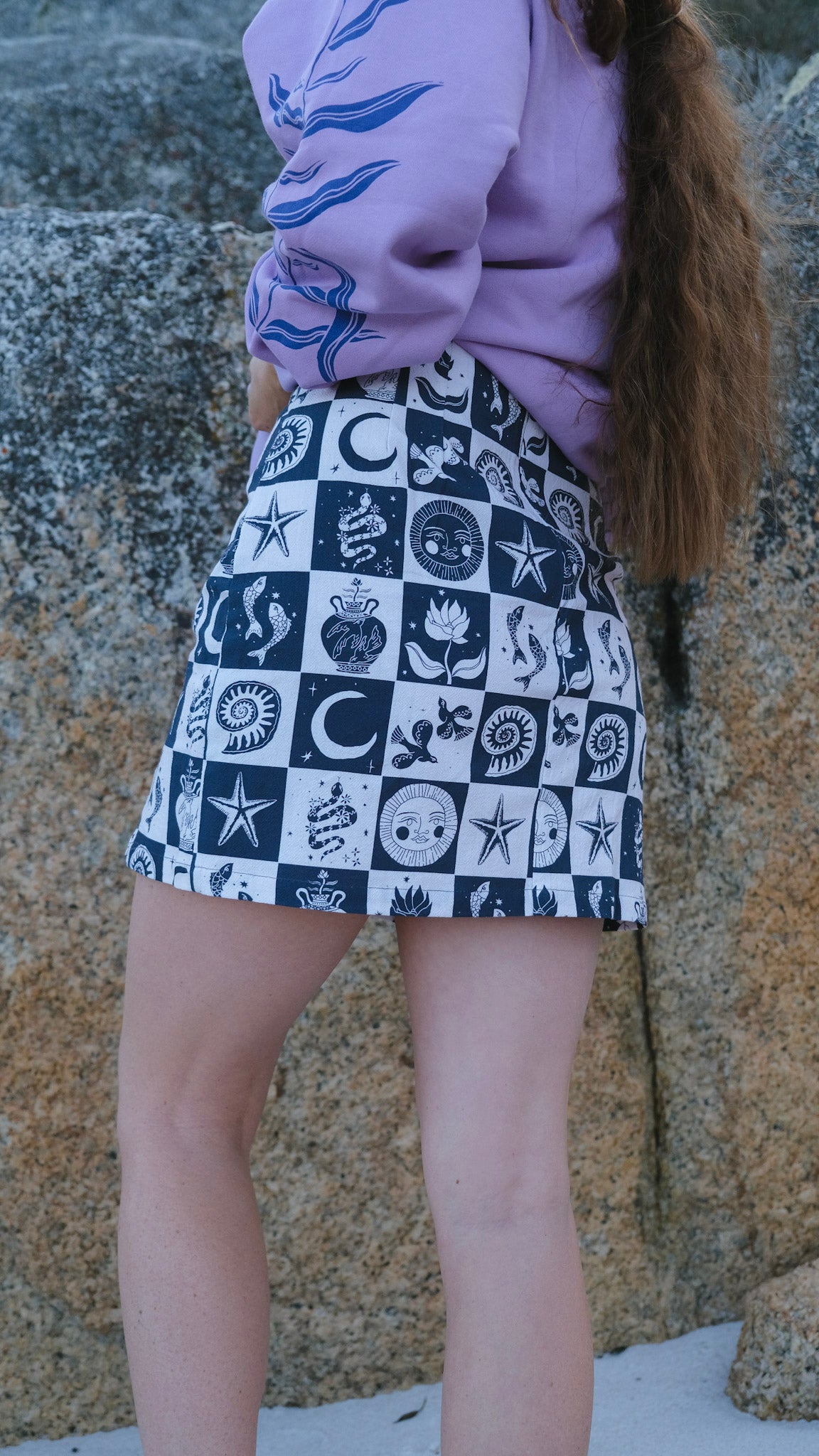 Mosaic Mini Skirt