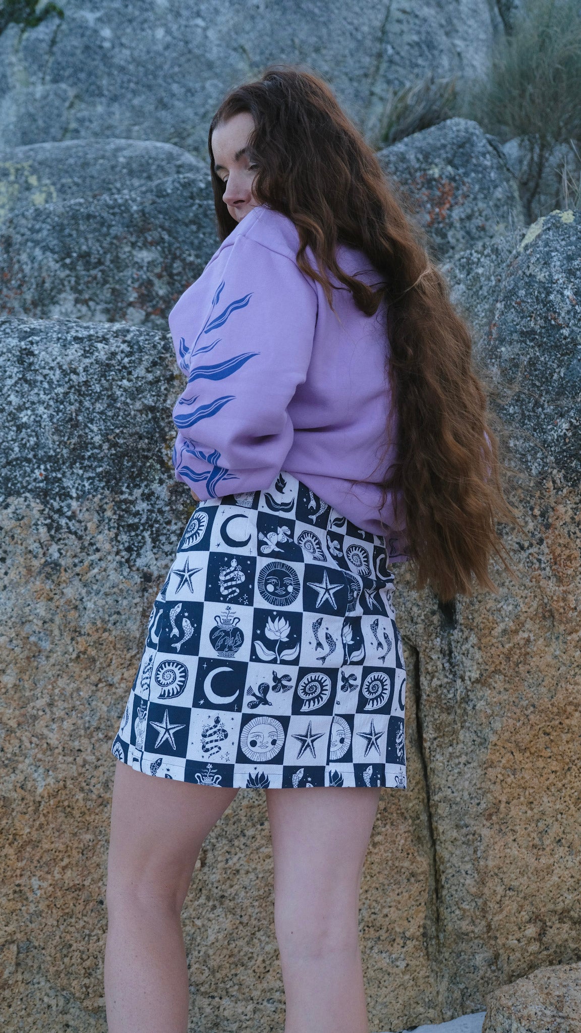 Mosaic Mini Skirt