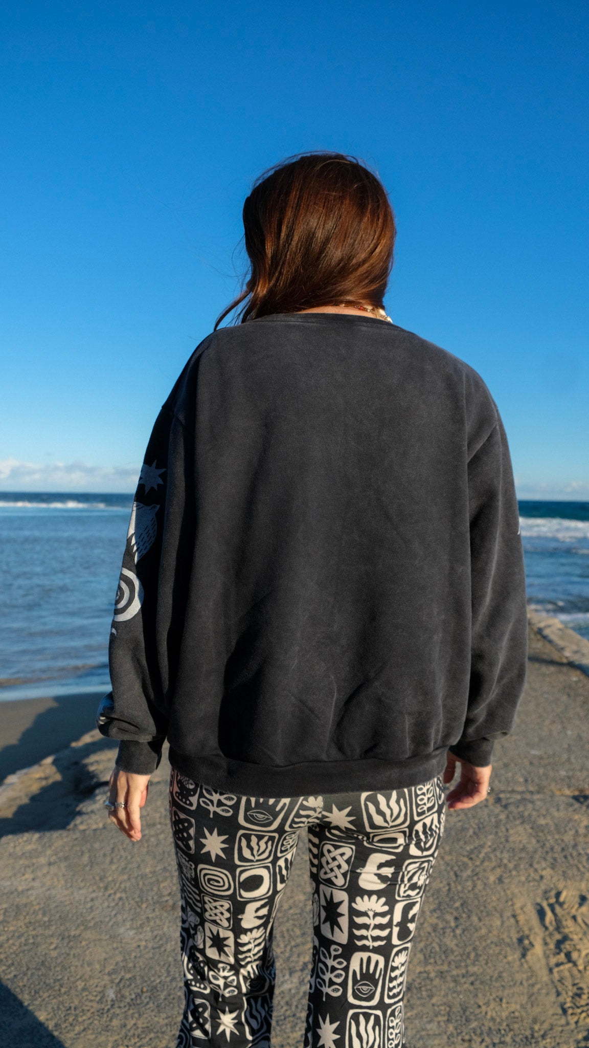 Pilbara Jumper - Black Stonewash