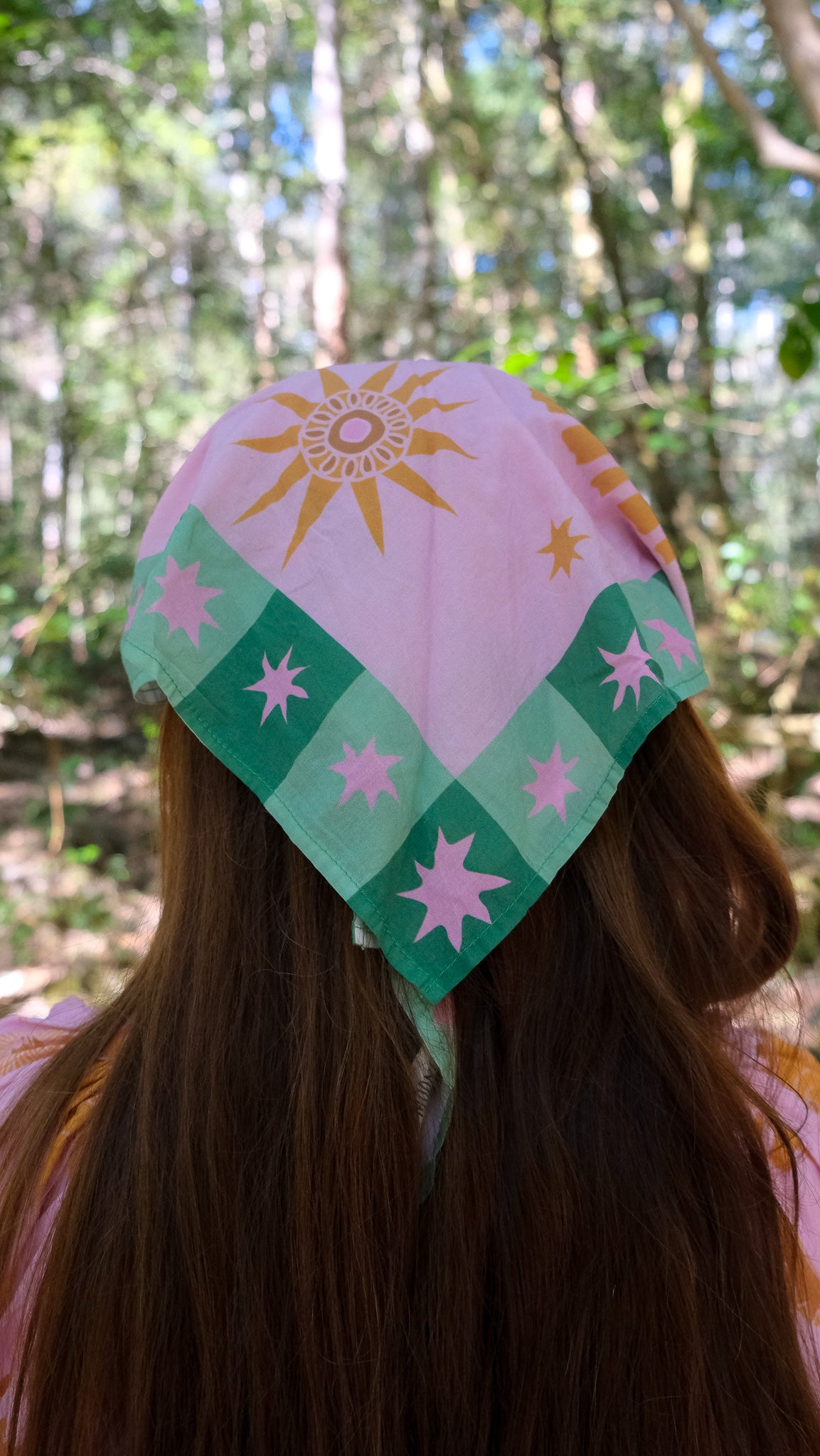 Pink Sun Scarf