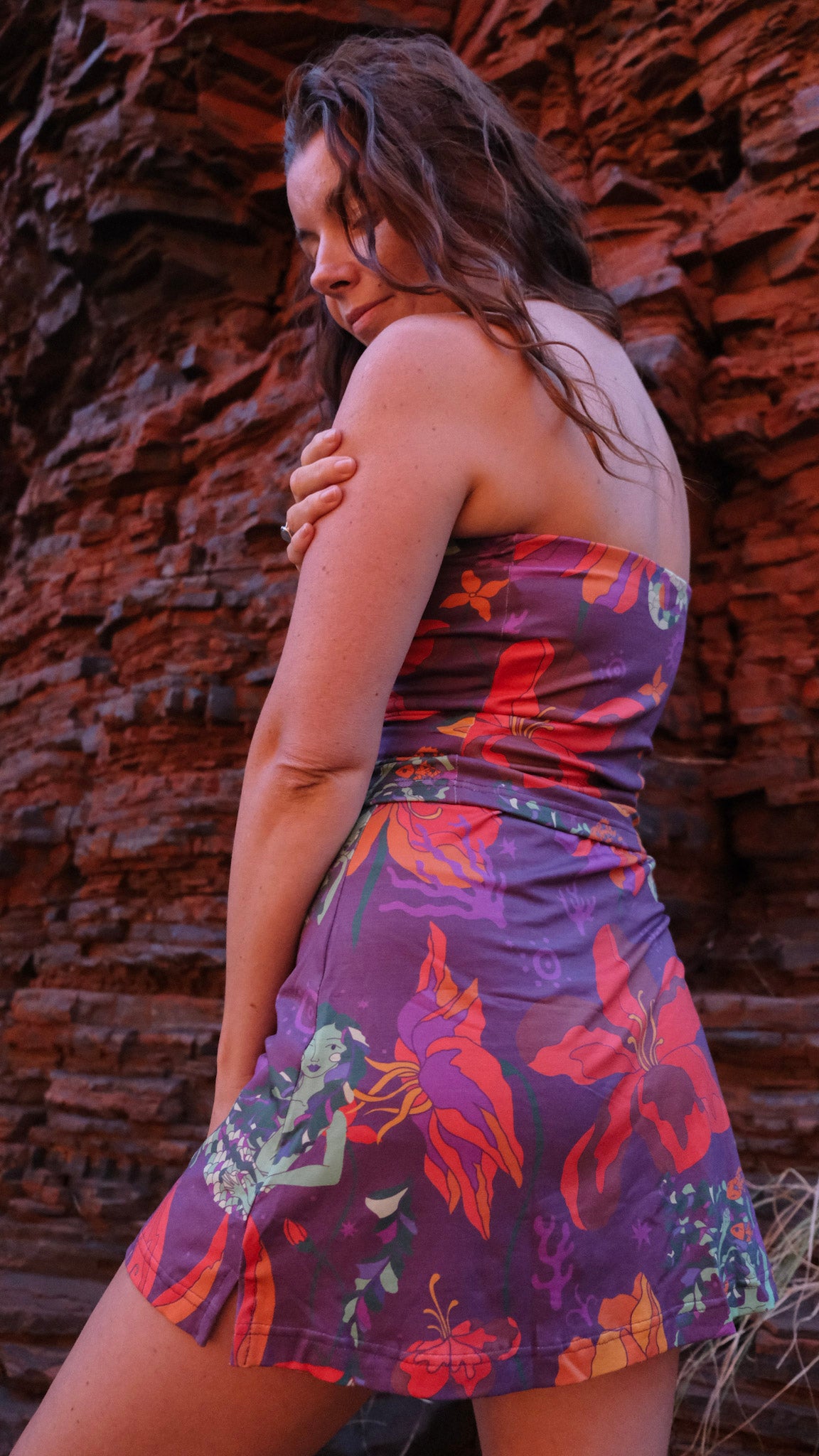 Tube Top - Plum Mermaids