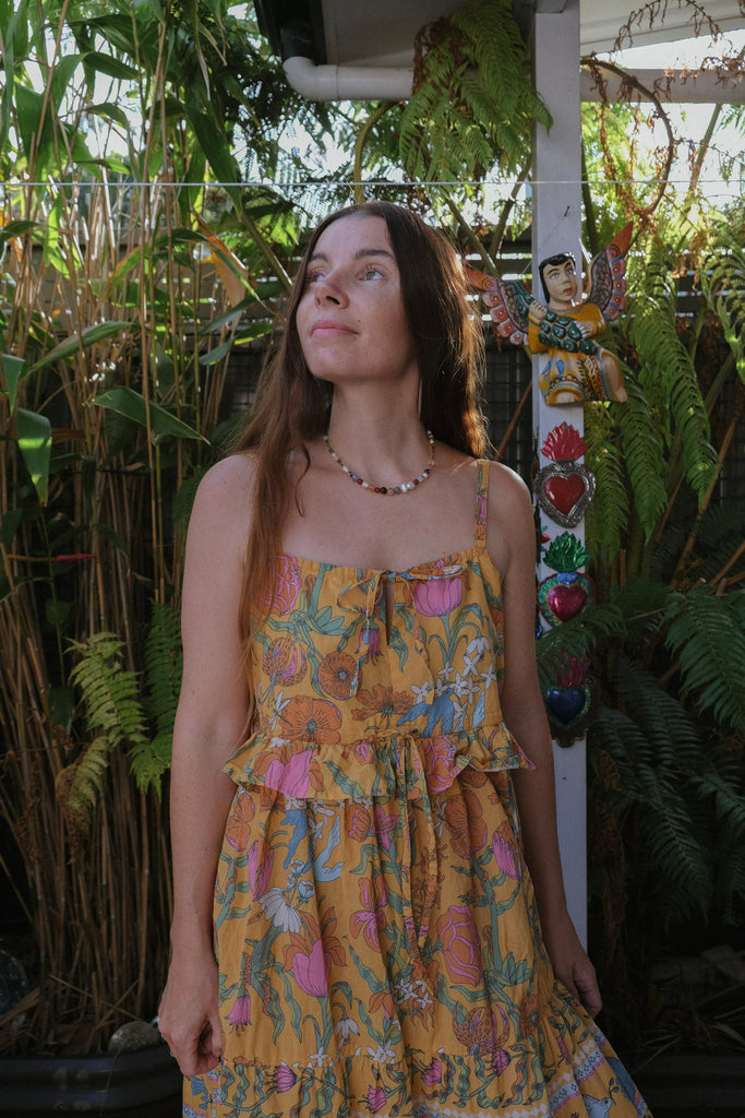 Sunny Yellow - Witch's Garden - Maxi Dress