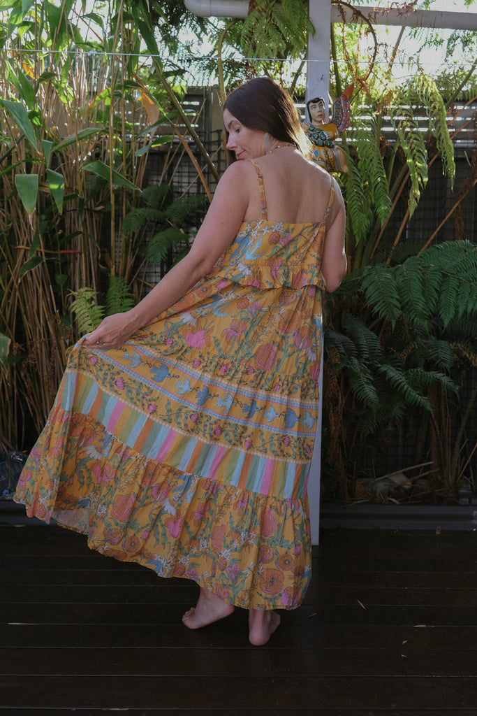 Sunny Yellow - Witch's Garden - Maxi Dress