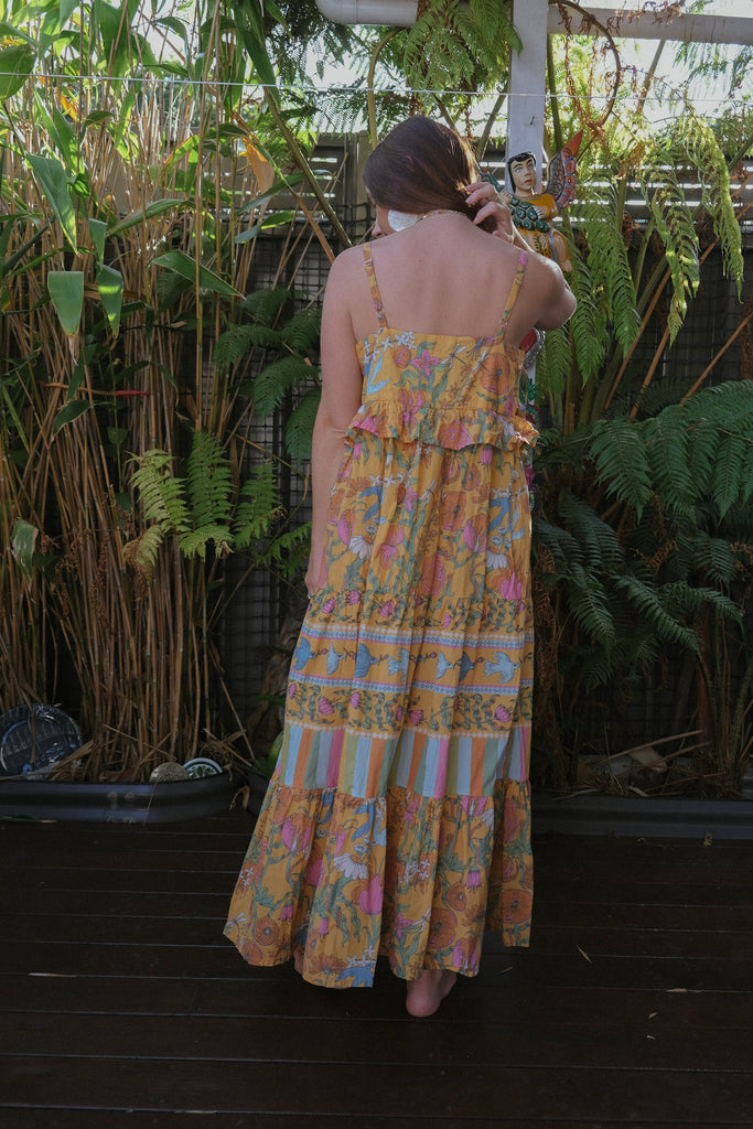 Sunny Yellow - Witch's Garden - Maxi Dress