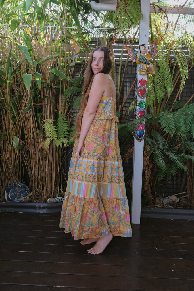 Sunny Yellow - Witch's Garden - Maxi Dress