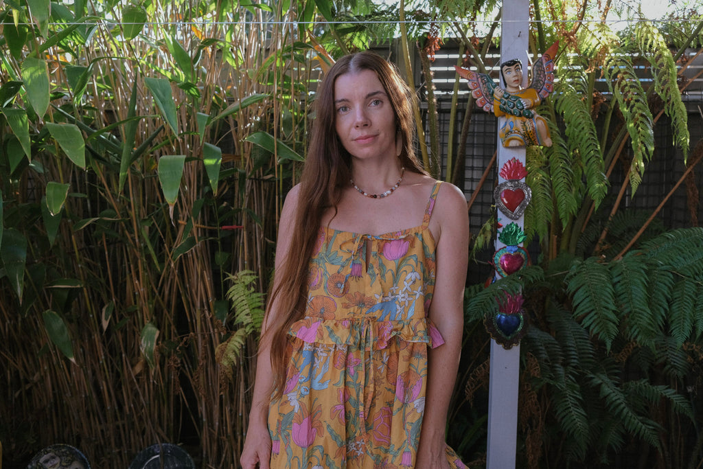 Sunny Yellow - Witch's Garden - Maxi Dress