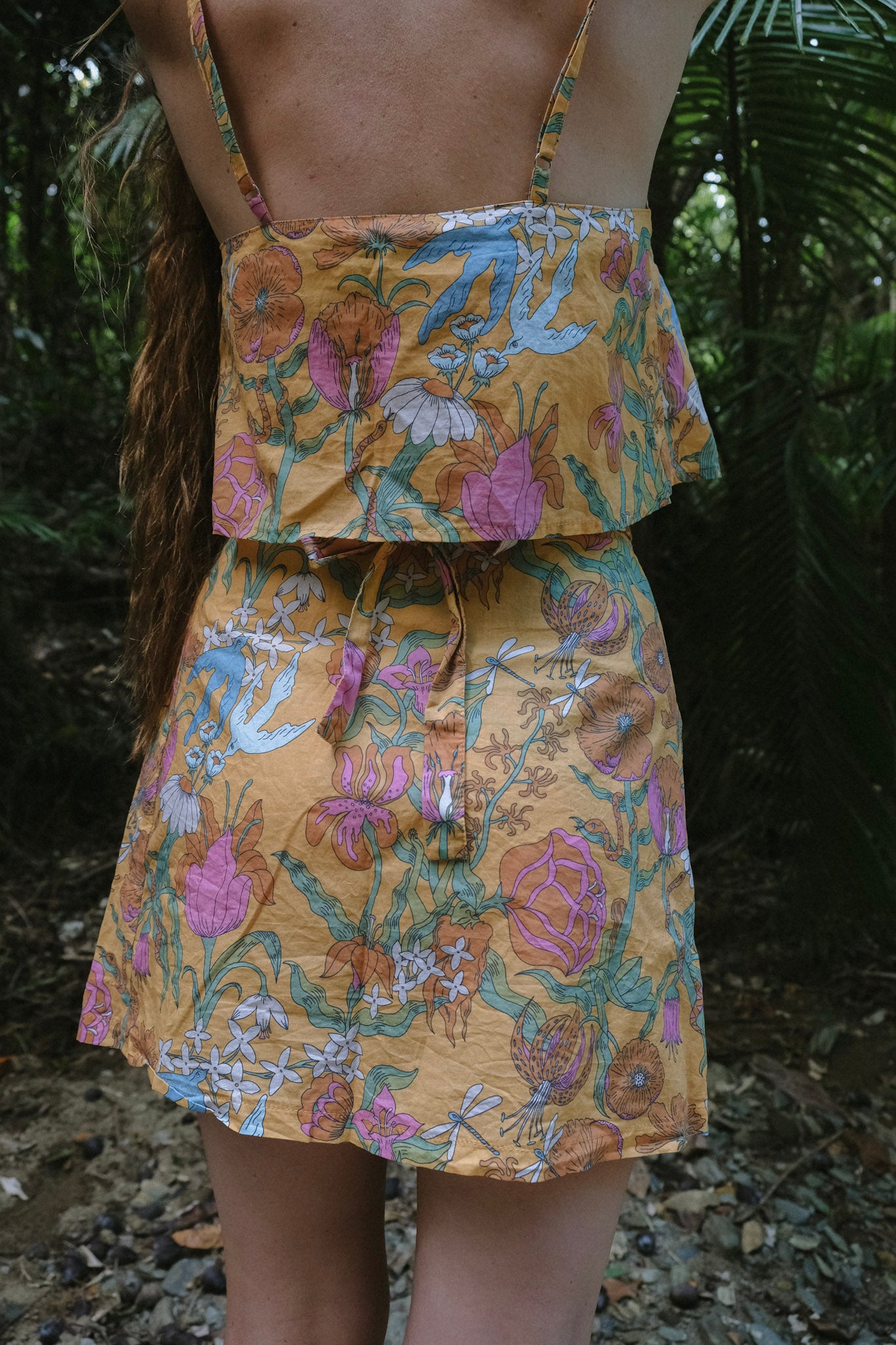 Cami Top - Witch's Garden - Sunny Yellow