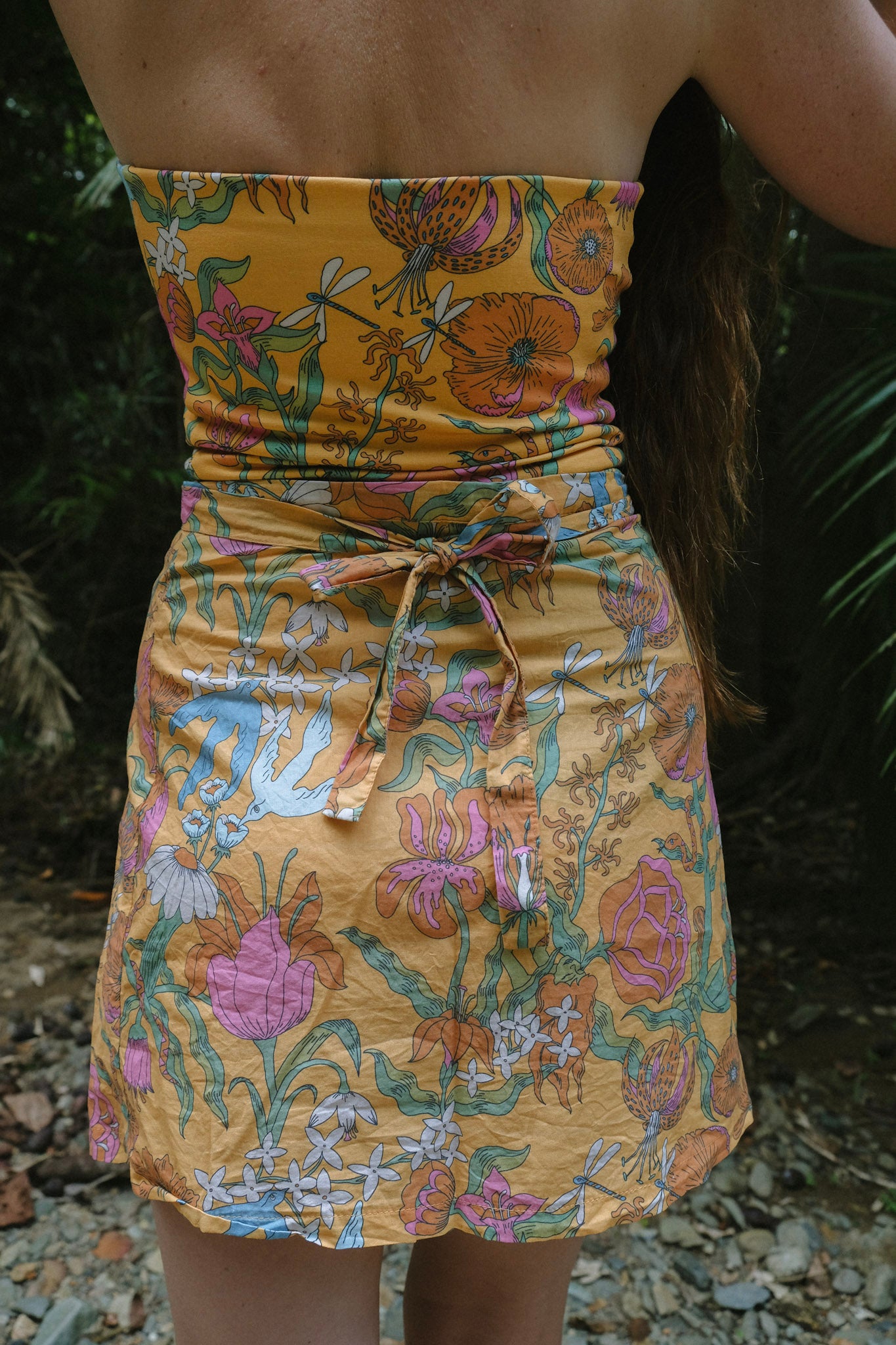 Tube Top - Witch's Garden - Sunny Yellow