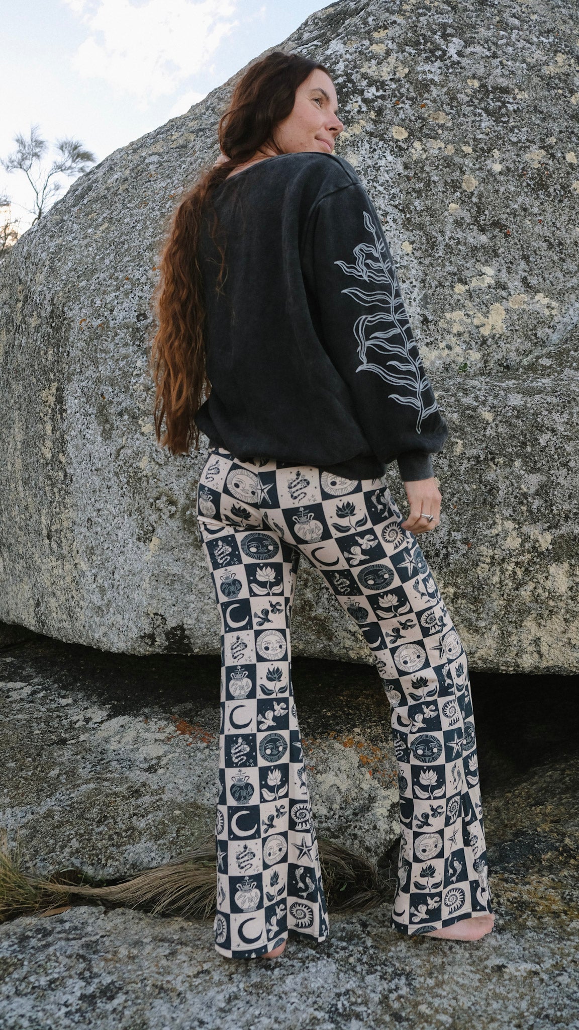 Water Bearer Jumper - Black Stonewash
