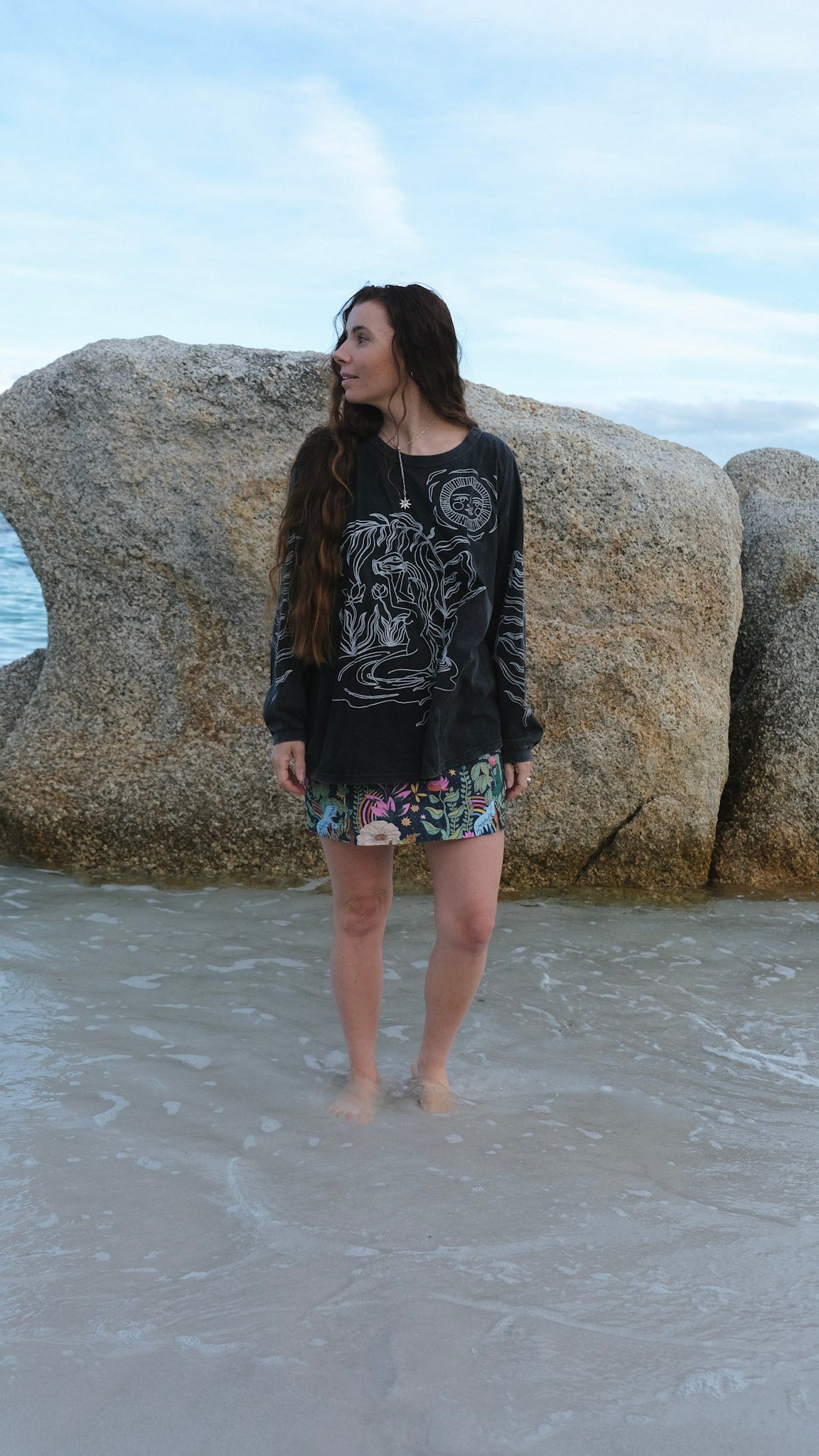 Night Jungle Mini Skirt