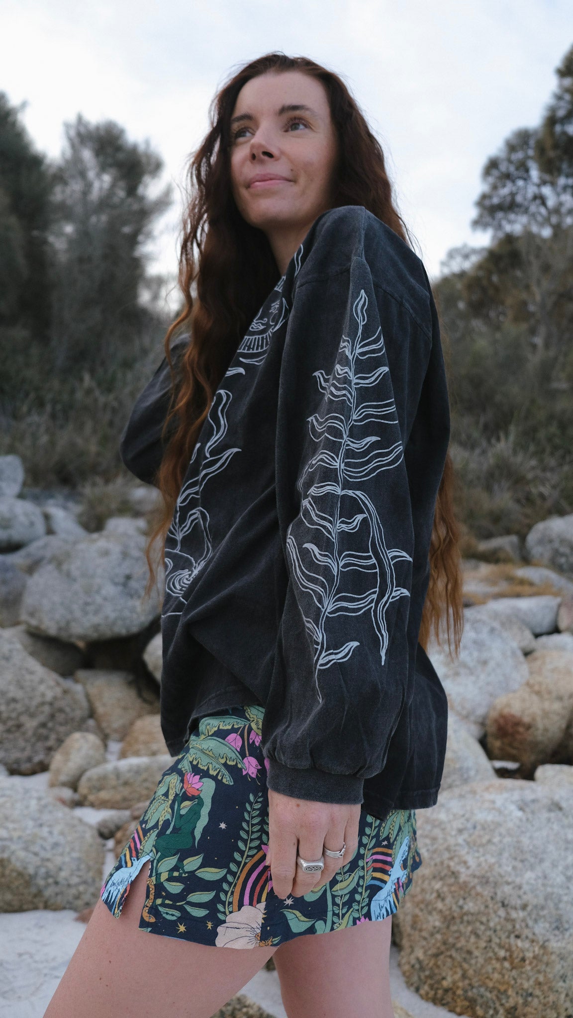 Night Jungle Mini Skirt