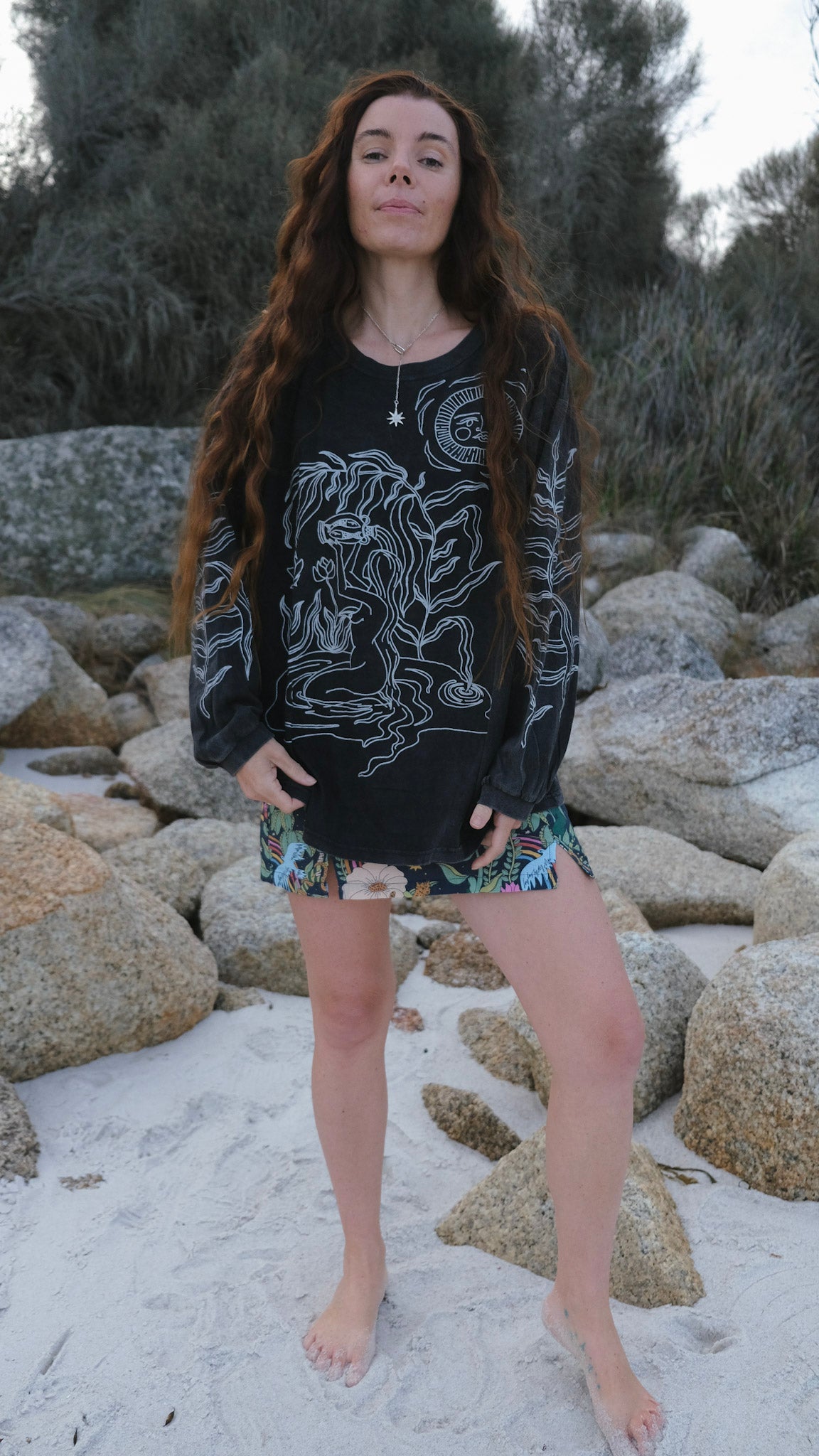 Night Jungle Mini Skirt