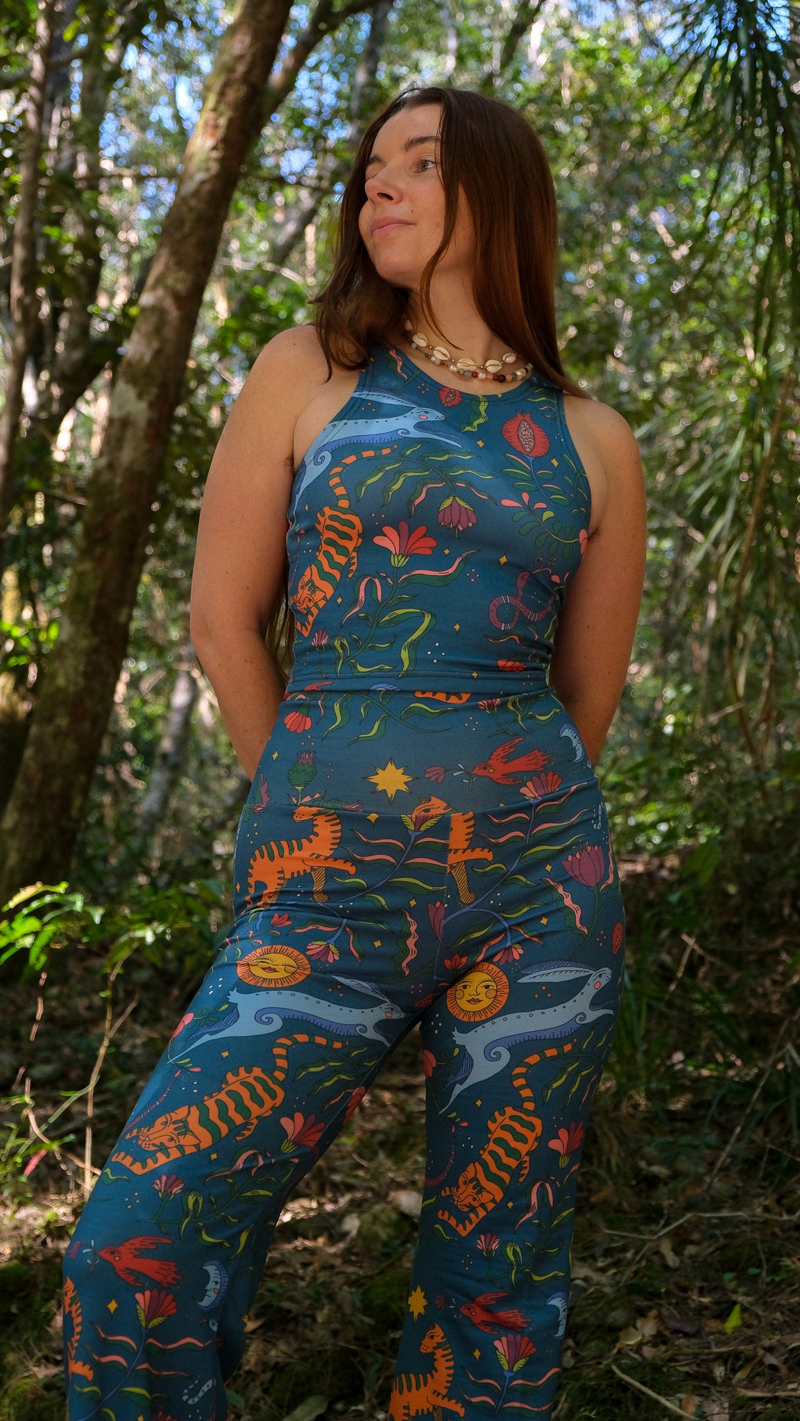 Mini Singlet - Winter Mythic - Turquiose
