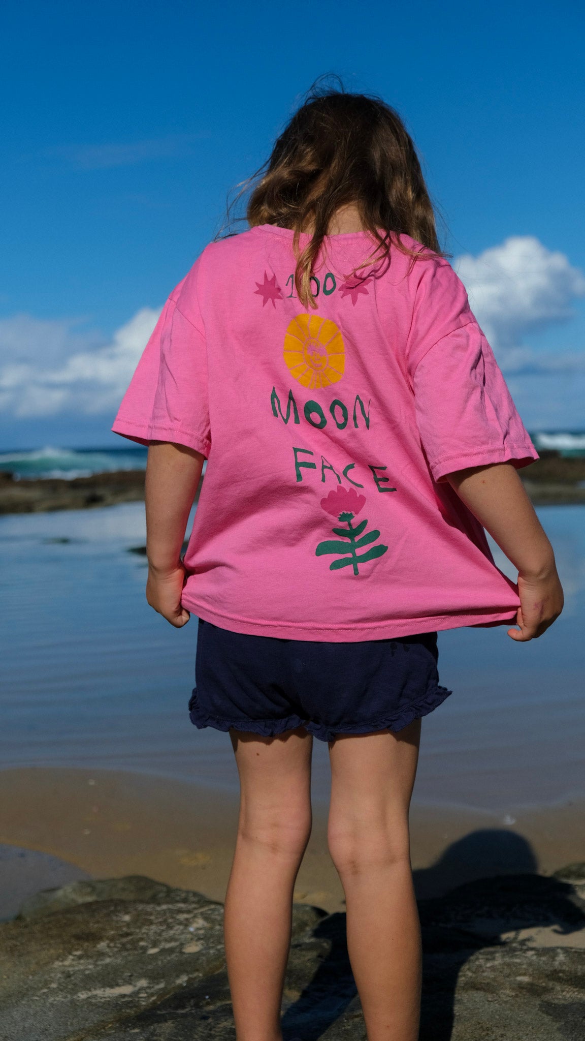 KIDS Queens Oversized T-shirt - PINK