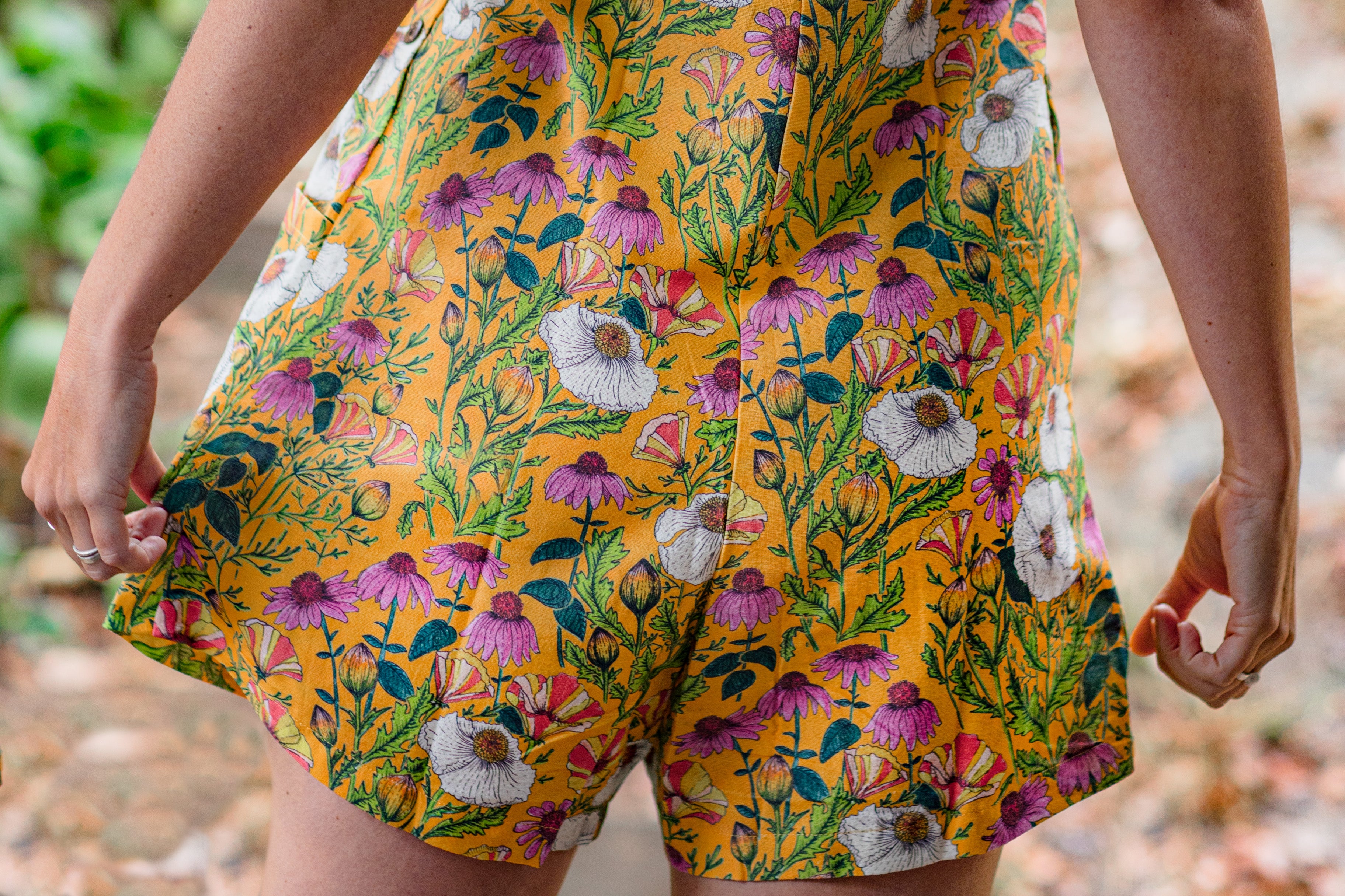 Ember Playsuit - In Bloom - Golden