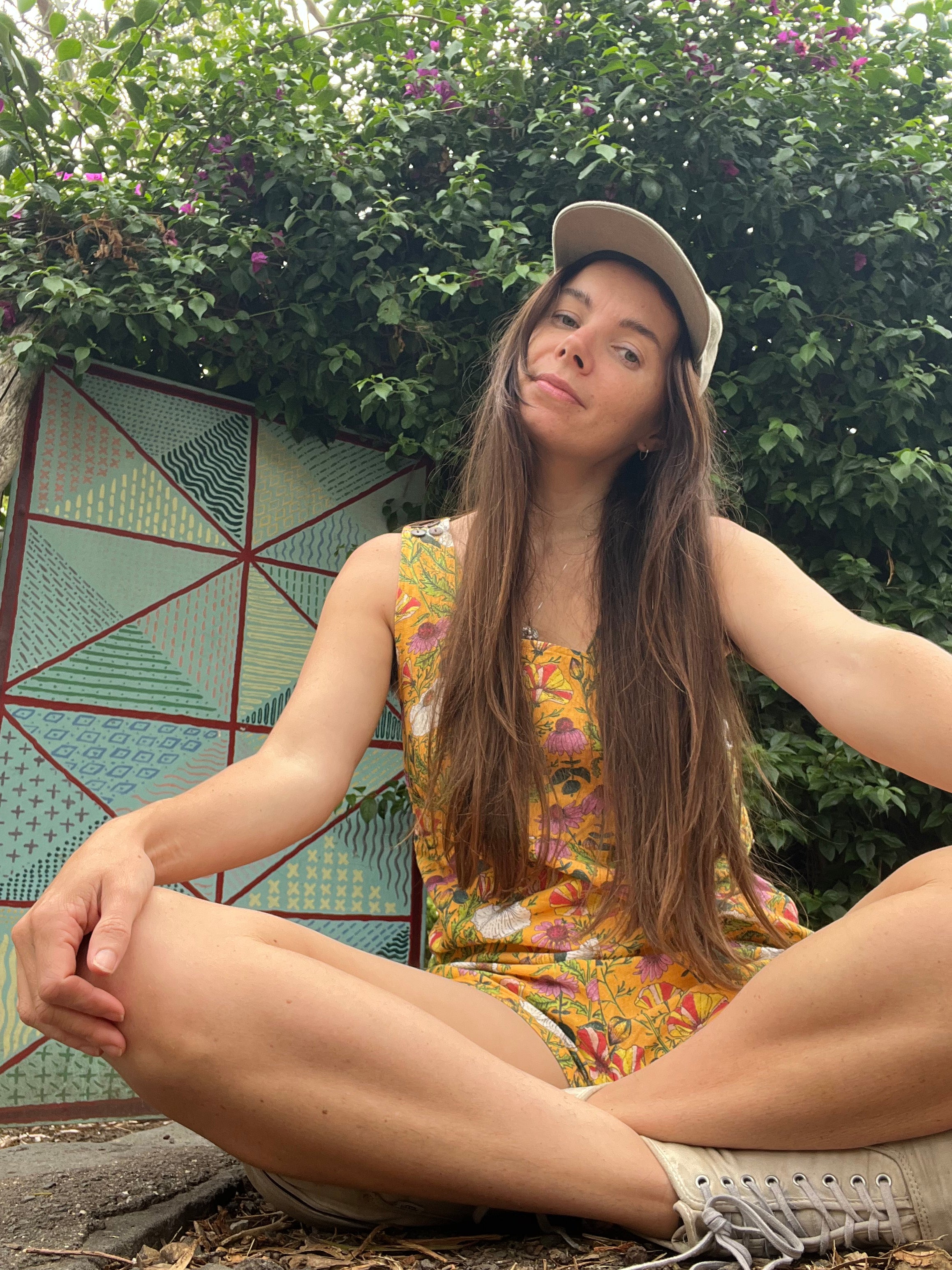 Ember Playsuit - In Bloom - Golden